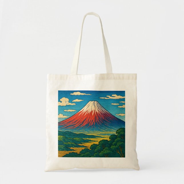 Bolsa de Tote del Monte Fuji (Frente)