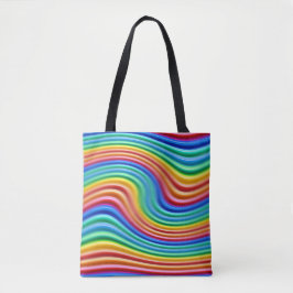 Bolsa de Tote del Orgullo Iris.
