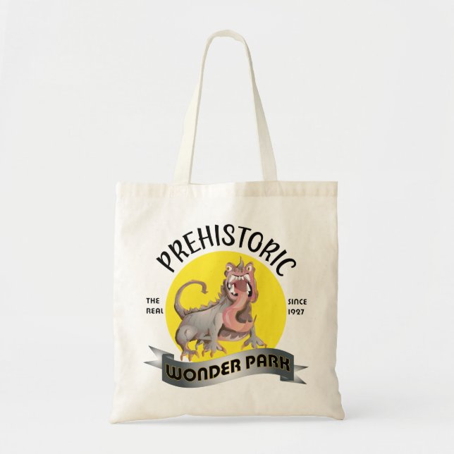 Bolsa de Tote del parque de las maravillas prehist (Frente)