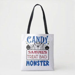Bolsa de Tote del Personalizado Candy Monster de H