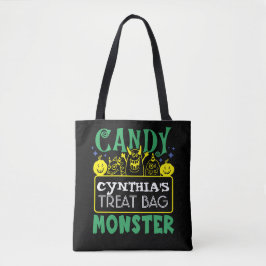 Bolsa de Tote del Personalizado Candy Monster de H