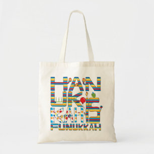 Bolsa de Tote del presupuesto "¡Hanukkah es Funukk