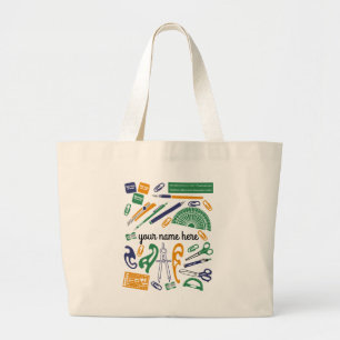 Bolsa de Tote del profesor de matemáticas personal