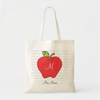 Bolsa de Tote del profesor personalizado