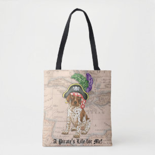 Bolsa de Tote del Puntero Pirata de Shorthal alemá
