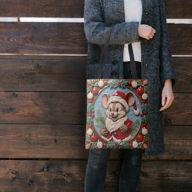 Bolsa De Tote Del Ratón De Los Navidades Emocionad (Subido por el creador)