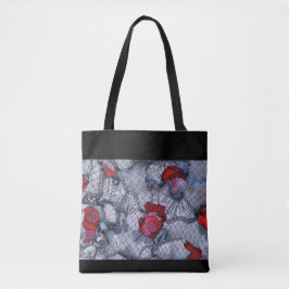 Bolsa de tote del Rosa negro