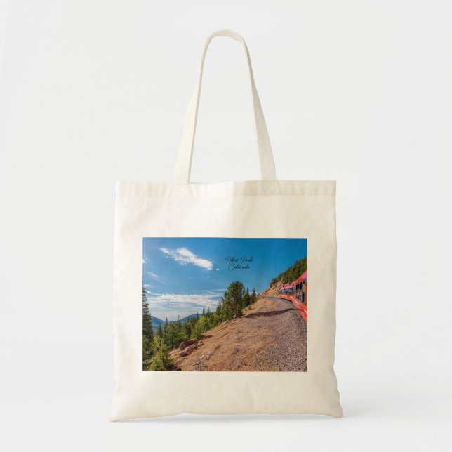 Bolsa de Tote del Tren Pico de Pikes (Frente)