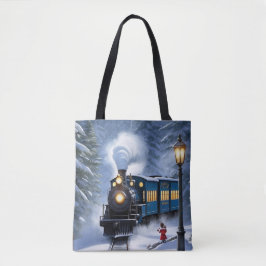 Bolsa de Tote del tren Polar Express | Accesorio f