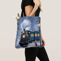 Bolsa de Tote del tren Polar Express | Accesorio f