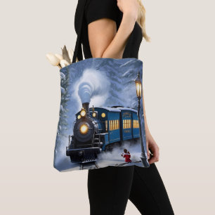 Bolsa de Tote del tren Polar Express Accesorio f