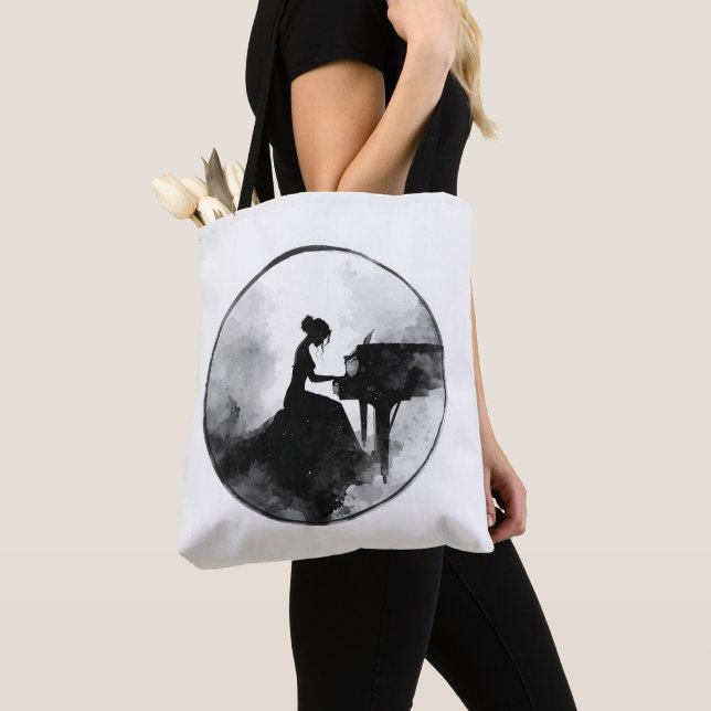 Bolsa de Tote Deportiva Femenina - Gimnasio y Todo (Detalle)