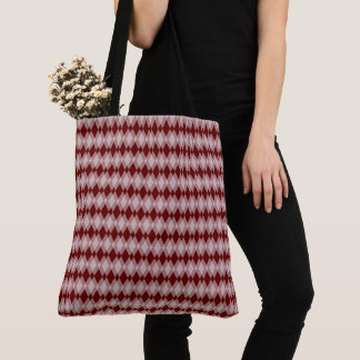 Bolsa de Tote - Diamantes superpuestos
