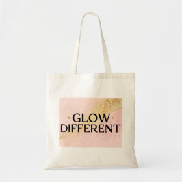 Bolsa De Tote Diferente Brillo - Cita De Oro Rosa