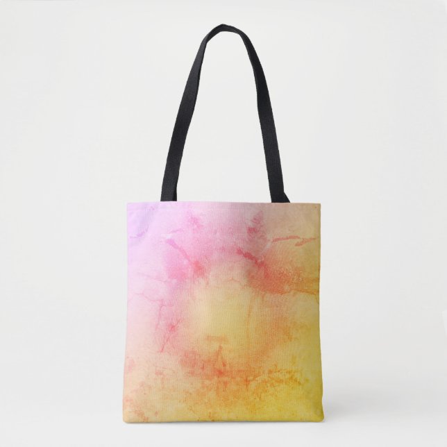 Bolsa De Tote Elegante De Gradiente Pastel (Anverso)