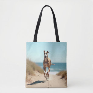 Bolsa de Tote Elegante de Hombro de Greyhound Ital