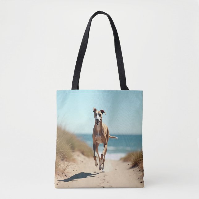Bolsa de Tote Elegante de Hombro de Greyhound Ital (Anverso)