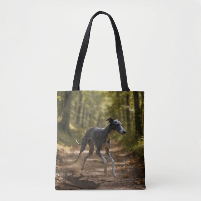 Bolsa de Tote Elegante de Hombro de Greyhound Ital (Anverso)