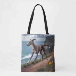 Bolsa de Tote Elegante de Hombro de Greyhound Ital