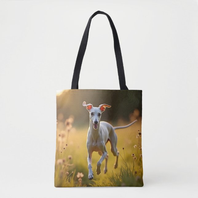 Bolsa de Tote Elegante de Hombro de Greyhound Ital (Anverso)