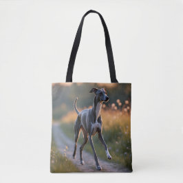 Bolsa de Tote Elegante de Hombro de Greyhound Ital