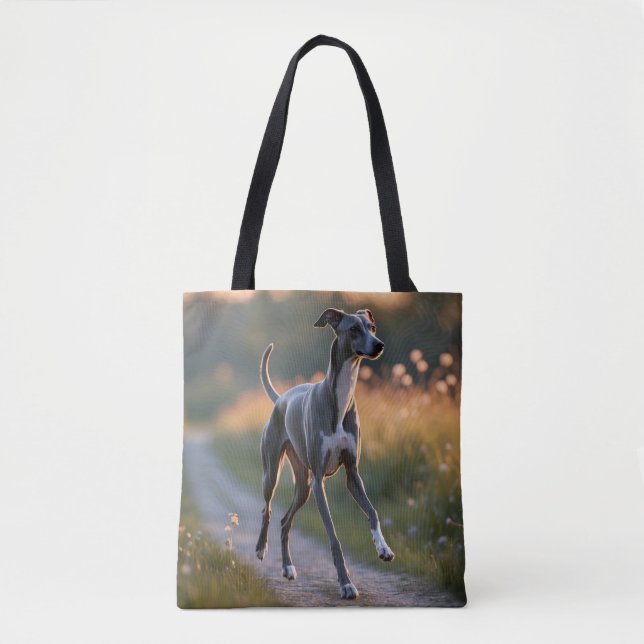 Bolsa de Tote Elegante de Hombro de Greyhound Ital (Anverso)