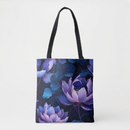Bolsa de tote elegante de Lotus Bloom