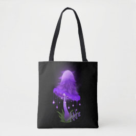 Bolsa De Tote Elegante De Tapón Inky Brillante Pur