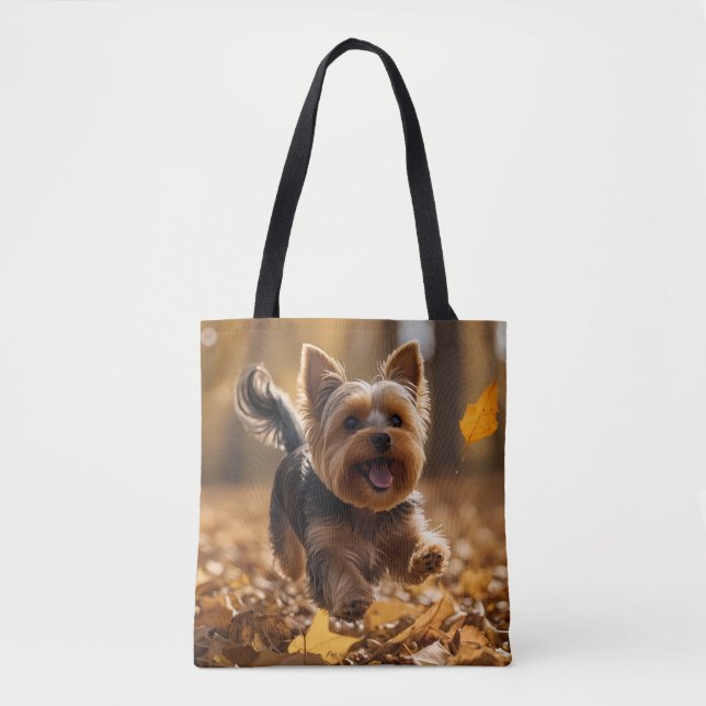 Bolsa de tote elegante de Yorkshire Terrier (Anverso)