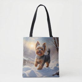 Bolsa de tote elegante de Yorkshire Terrier