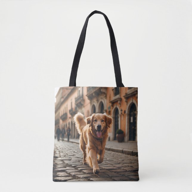 Bolsa De Tote Elegante Del Hombro Del Recuperador  (Anverso)