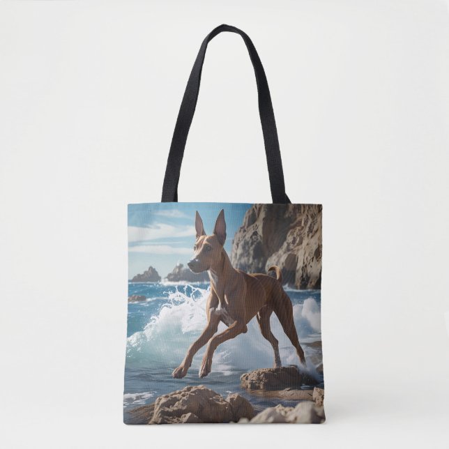 Bolsa De Tote Elegante En El Hound De Ibiza (Anverso)