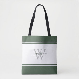 Bolsa De Tote Evergreen Moderna Girly Monograma Sc