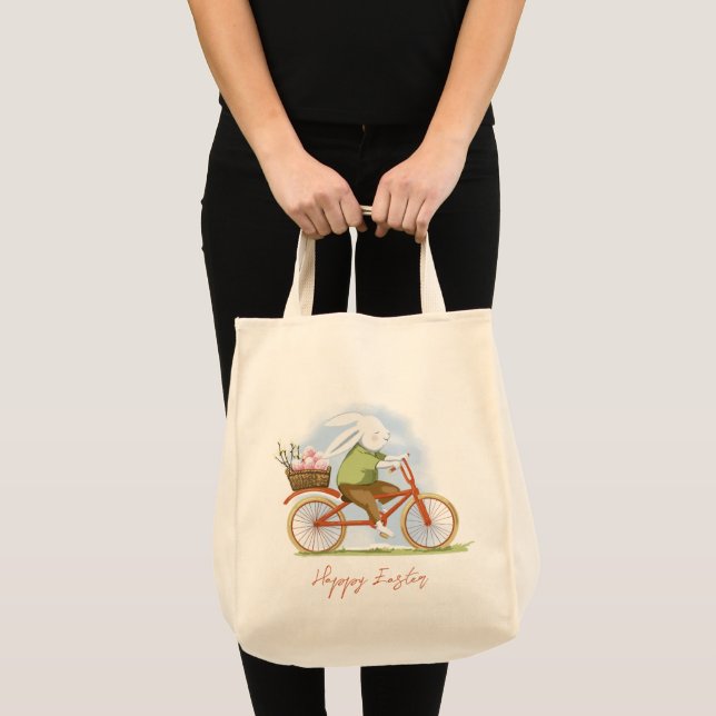 Bolsa de Tote "Feliz Pascua" . (Anverso (producto))