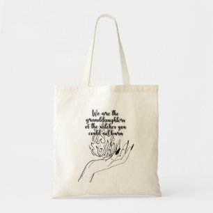 Bolsa de Tote Feminist Witchy