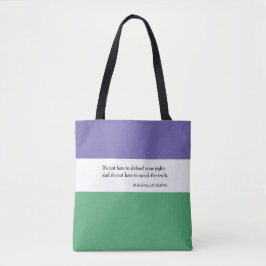 Bolsa de Tote Feminista con cita de Magdalen Berns