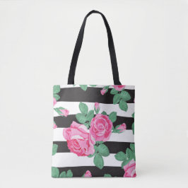 Bolsa De Tote Floral A La Banda