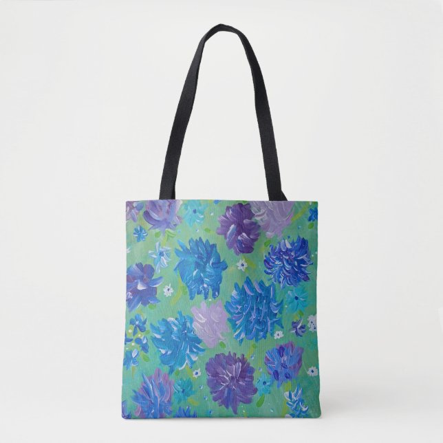 Bolsa de Tote Floral con Bloomhit (Anverso)