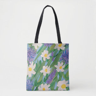 Bolsa De Tote Floral De Gloria De Mañana