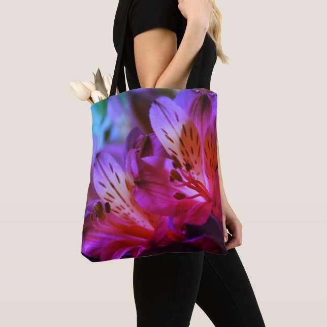 Bolsa de Tote Floral de Lilies (Detalle)