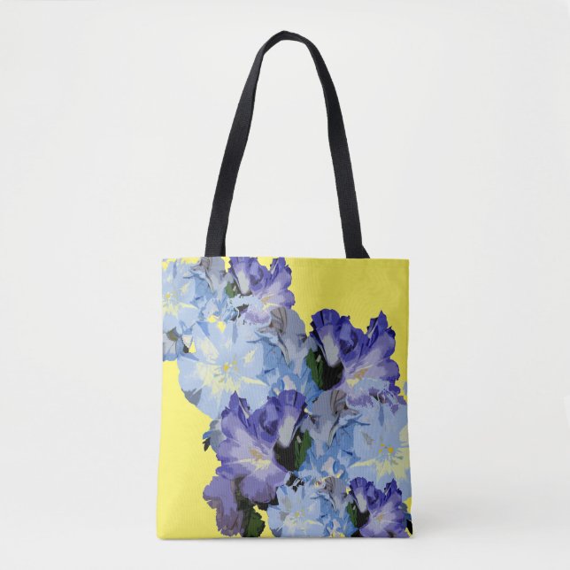 Bolsa de tote floral de Moda y Bonito para ella (Anverso)