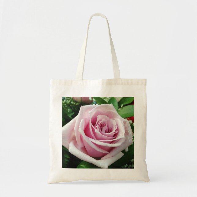 Bolsa De Tote Floral Rosa (Frente)