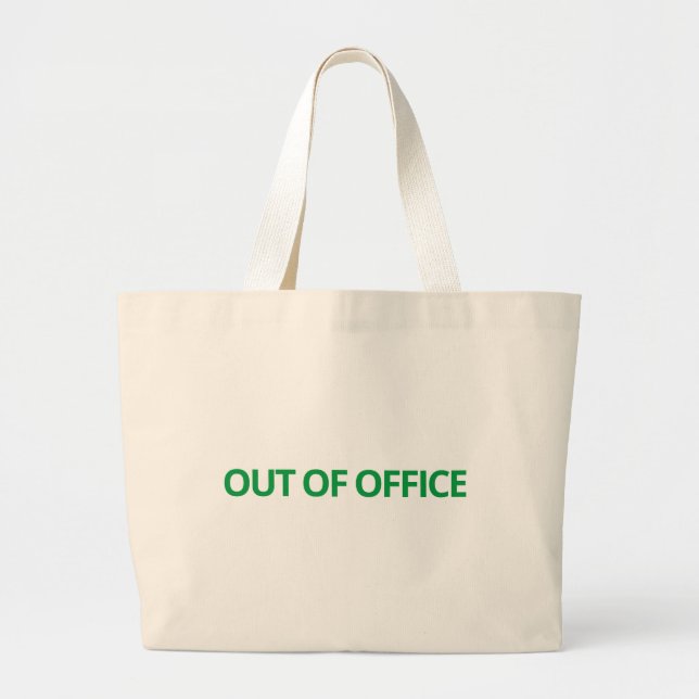 Bolsa de tote fuera de la oficina | Tote de vacaci (Frente)