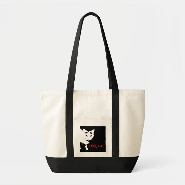 BOLSA DE TOTE GATO GENIAL (Frente)