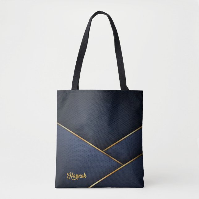 Bolsa De Tote Geométrica (Anverso)