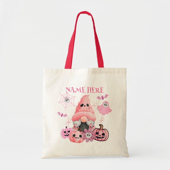 Bolsa de Tote Gnome Ghost Candy (Frente)