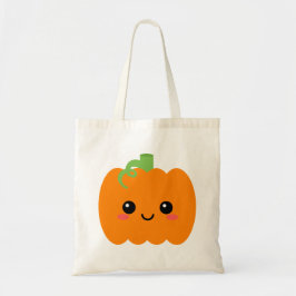 Bolsa De Tote Gráfica De Calabaza Sonriente, Tempo