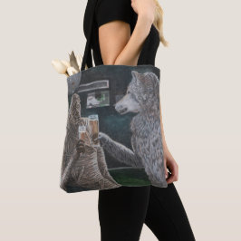 Bolsa de Tote gráfica para beber cerveza de momia 