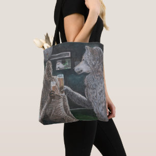 Bolsa de Tote gráfica para beber cerveza de momia