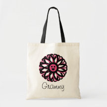 Bolsa De Tote Grammy Bonito Flower